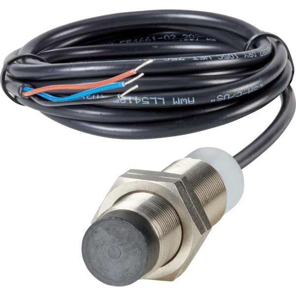 Ind sensor,dc,cyl m18,metal,2m cable (E57P-18UNN8-C2) - Eaton - 197797