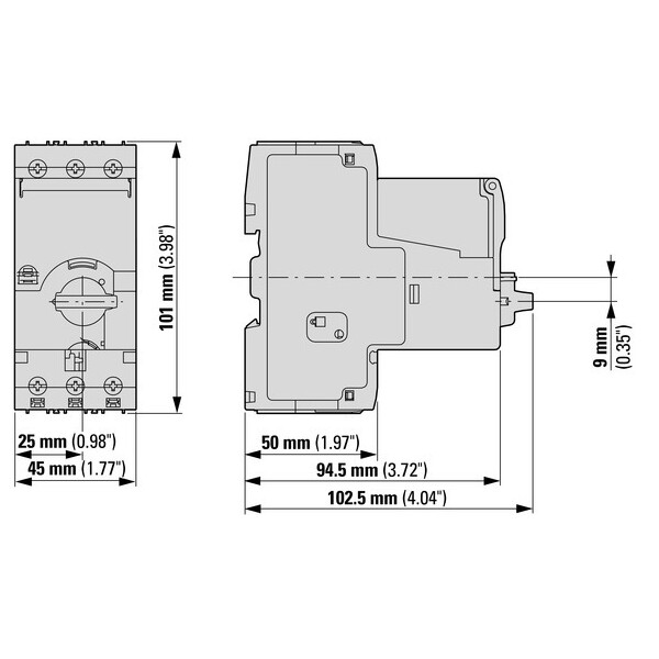 Disjoncteur de protection des installations, 15-36a, standard (PKE32/XTUCP-36) - Eaton - 168972