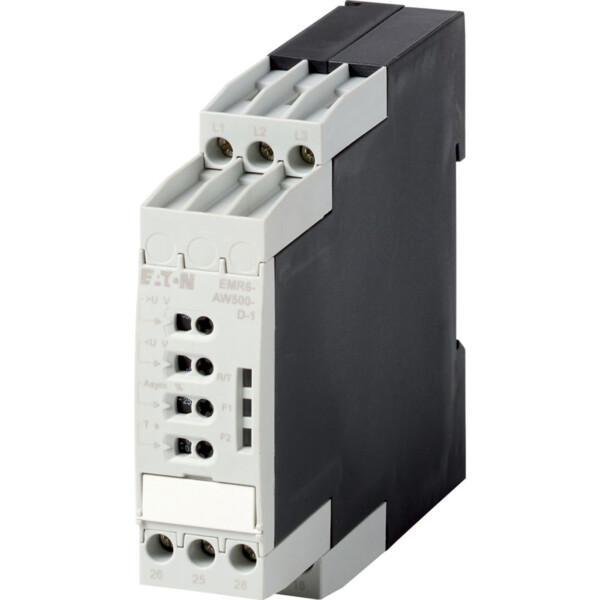 Relais de contrôle d'absence de phases, multifonctions, 300 - 500 v ac, 50/60 hz (EMR6-AW500-D-1) - Eaton - 184764