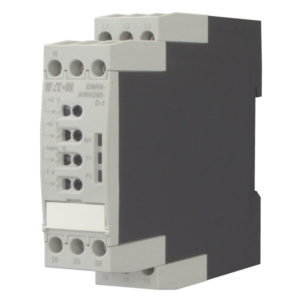 Relais de contrôle d'absence de phases, multifonctions, 180 - 280 v ac, 50/60 hz (EMR6-AWN280-D-1) - Eaton - 184770