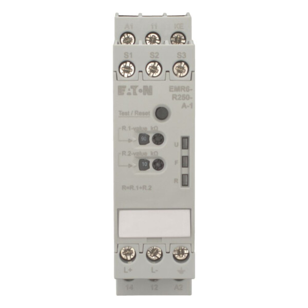 Contrôleurs d'isolement, 0 - 250 v ac, 0 - 300 v dc, 1 - 100 k? (EMR6-R250-A-1) - Eaton - 184772