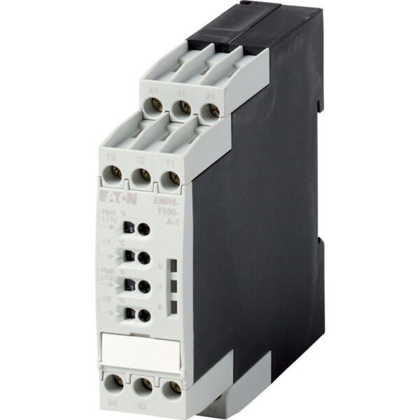Contrôleur de température, 0 - +100 °c, 24 - 240 v ac, 50/60 hz, 24 - 240 v dc (EMR6-T100-A-1) - Eaton - 184787