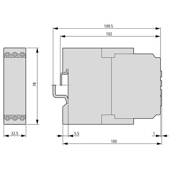 Contrôleur de température, 0 - +200 °c, 24 - 240 v ac, 50/60 hz, 24 - 240 v dc (EMR6-T200-A-1) - Eaton - 184788