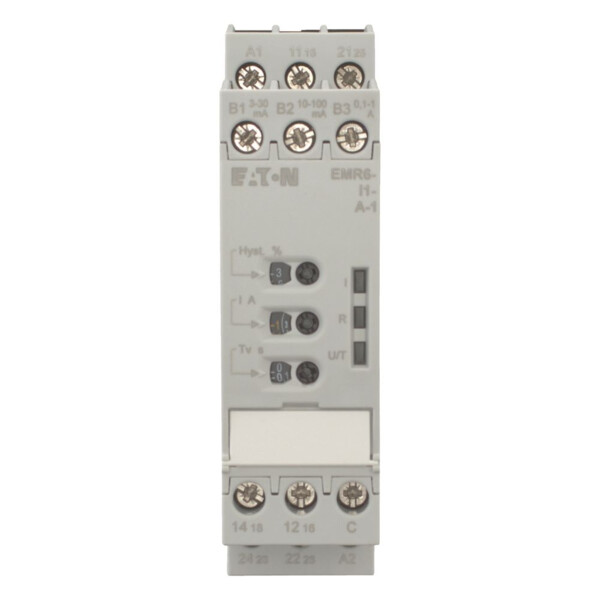 Relais amp., 10 - 100 ma, 0.1 - 1 a, 24 - 240 v ac, 50/60 hz, 24 - 240 v dc (EMR6-I1-A-1) - Eaton - 184790