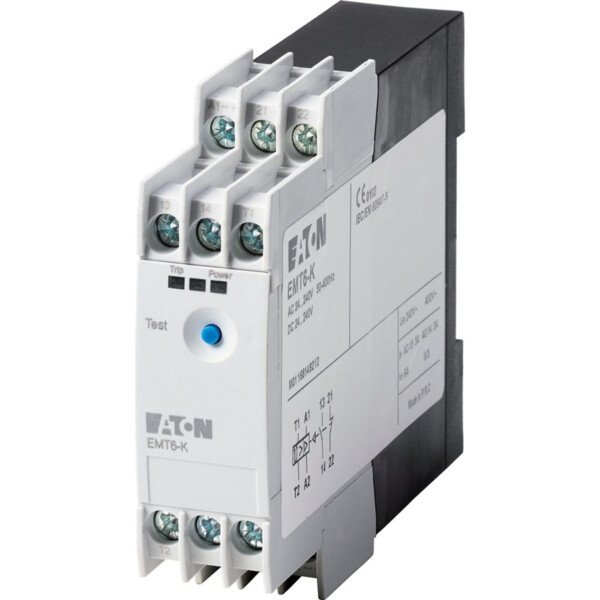 Relais pour thermistances ptc, 1f+1o, 24-240vac/dc, sans réarmement manuel (EMT6-K) - Eaton - 269470