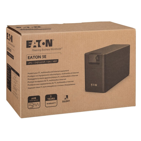 Onduleur eaton série e, 5e g2 550va, line interactive, sortie iec - Eaton - 5E550I