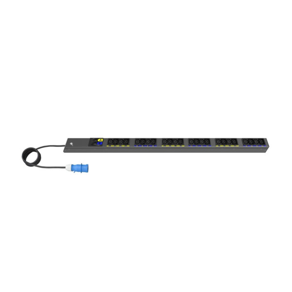 Pdu g4 basique 0u monophasé 32a entrée iec 309 sortie 12xc13,12xc39 - Eaton - EVBAF132A
