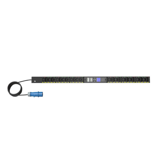 Pdu g4 managed 0u monophasé 16a entrée iec 309 sortie 12xc13,12xc39 - Eaton - EVMAF116A
