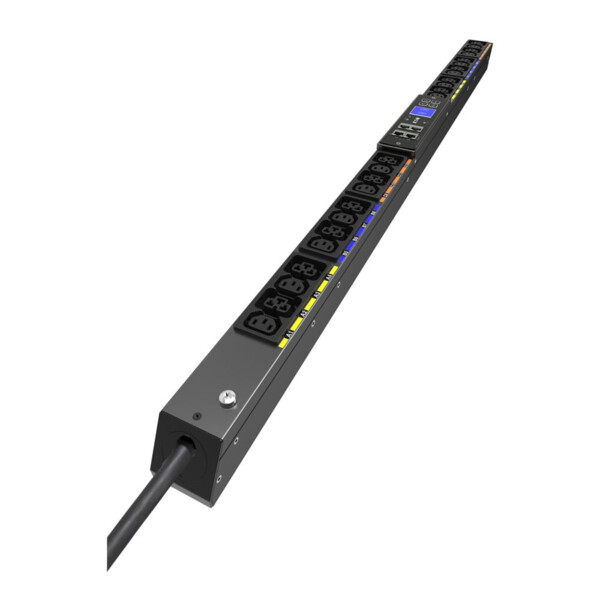 Pdu g4 metered 0u triphasé 16a entrée iec 309 sortie 12xc13,12xc39 - Eaton - EVMIF316A