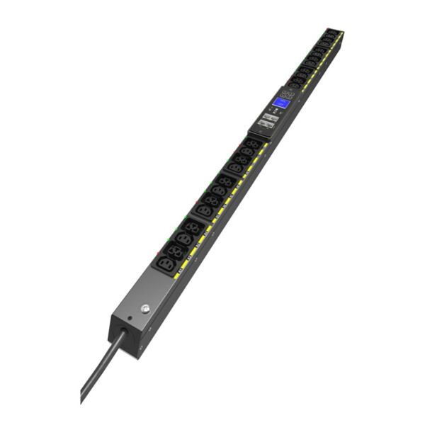 Pdu g4 switched 0u monophasé 16a entrée c20 sortie 12xc13,12xc39 - Eaton - EVSWFC20A