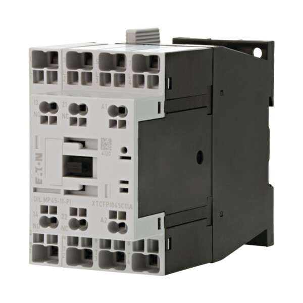 Contacteur puissance, 4, ac-1: 45 a, 1 f, 1 o, 220 v 50/60 hz, bornes push-in (dilmp45-11(220v50/60hz)-pi) - Eaton - 199677