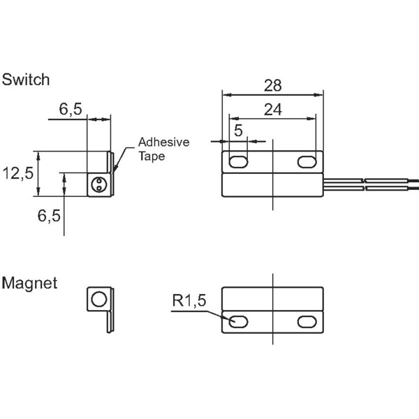 Contact de position, mont en surface (CSEZ-01/06) - Eaton - 104922