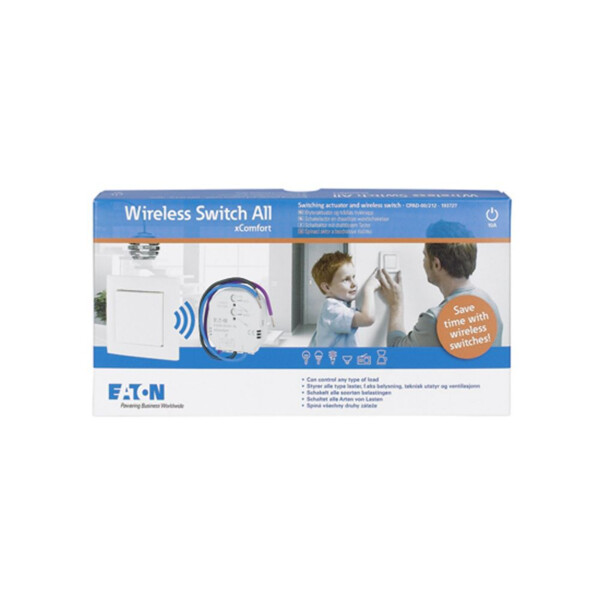 Wireless switch all, pack, pré-programmé (CPAD-00/212) - Eaton - 193727