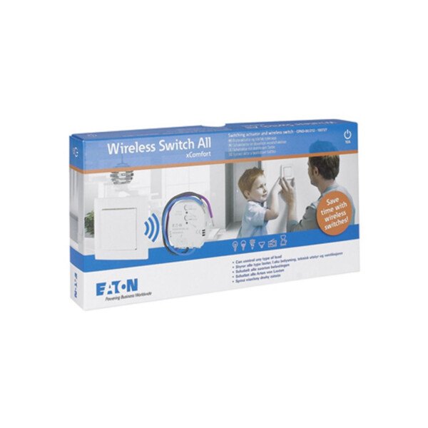 Wireless switch all, pack, pré-programmé (CPAD-00/212) - Eaton - 193727