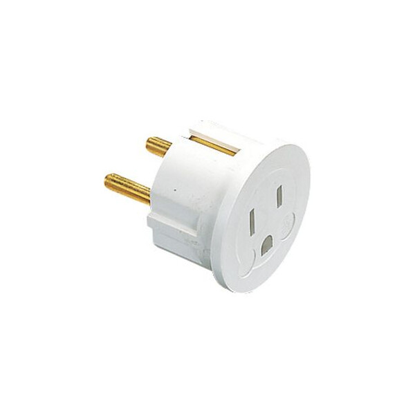 ADAPTEUR EUROPEEN/US 250V 6/15 - Ebenoid - 010122