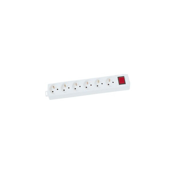 BLOC 6X16A+T BLC INT-SS CORD. - Ebenoid - 011225