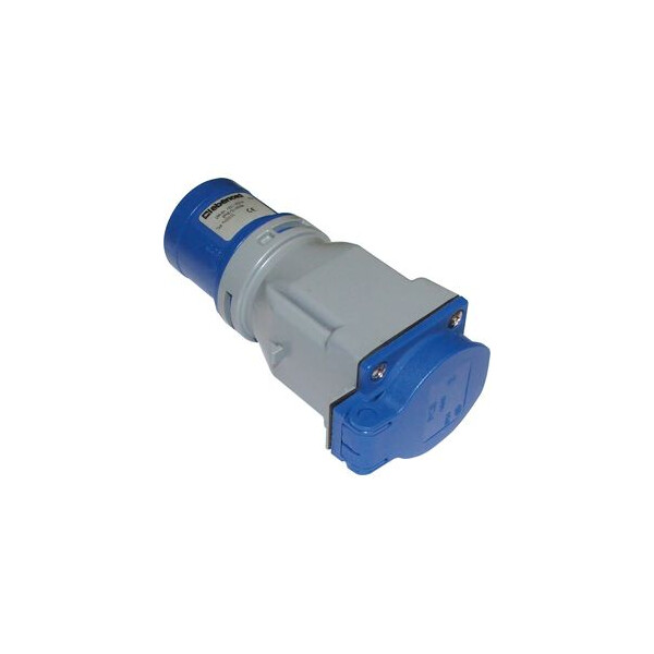 ADAPTEUR FICHE P17/SOCLE 16A - Ebenoid - 012601