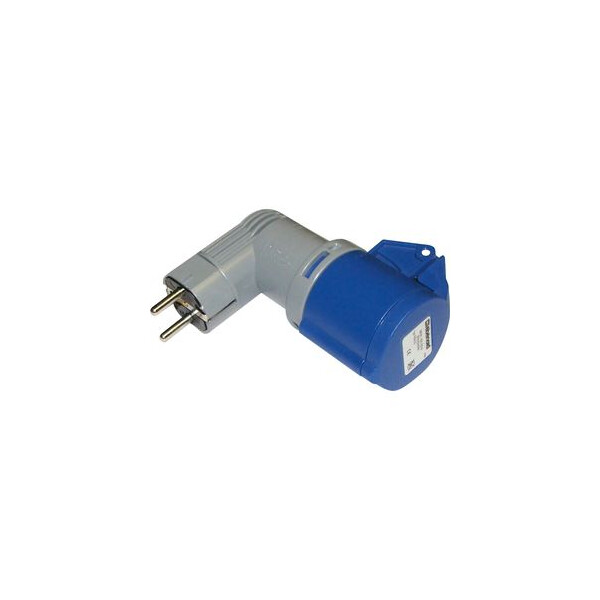 ADAPTEUR FICHE 16A/SOCLE P17 - Ebenoid - 012602