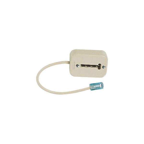CORDON PROLONG.F=8 CTS / M=RJ45 - Ebenoid - 032766