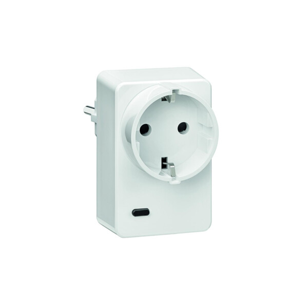 Prise Connectée Zigbee 16A 230V pour alarme anti-intrusion Egon préprogrammé - Elkron - PM600/SP