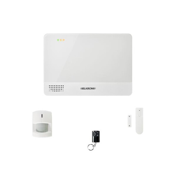 Kit centrale radio, sirène - Webserveur, 4G, Wifi natifs - préprogrammé - Elkron - CR600WF/SP