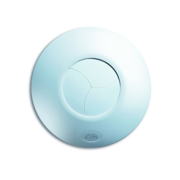 Extracteur d'air Eoliance ICON 15 avec système d'ouverture et fermeture en iris 68 m³/h - Eoliance Habitat - 905945