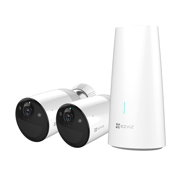 Kit de 2 Caméras BC1 Alimentées par Batterie avec Base BC1-B2 EZVIZ - EZVIZ - 306500102