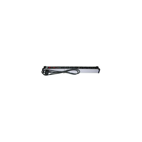 Bloc multiprises parasurtenseur et parafoudre - 8 entrées avec filtre - 3x1mm2 - 1,5 mètre - Franelec - Franelec - BM8_PSW