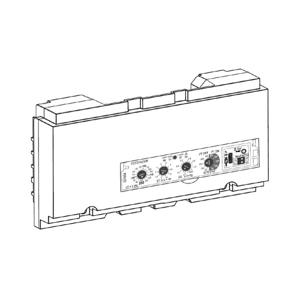 Record plus fg630-déclencheur seul-3 poles-premeon s-ls(i)-630a-fgtda3630n - General Electric - 438680