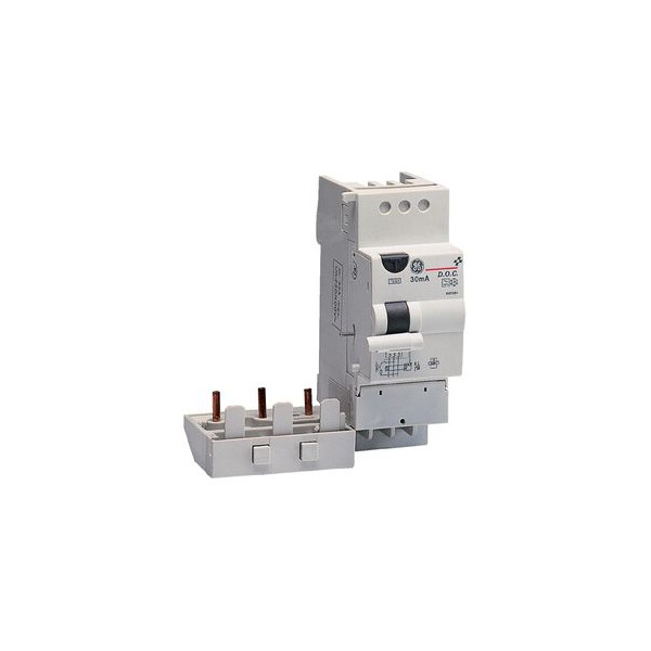 General Electric Bloc différentiel - AC 3P 2M 32A 30mA - General Electric - 607620