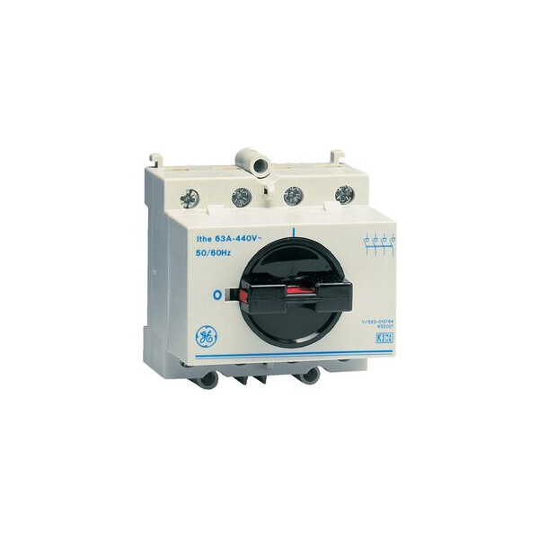 DILOS 0 interrupteur modulaire rotatif 2P 63A - General Electric - 652025