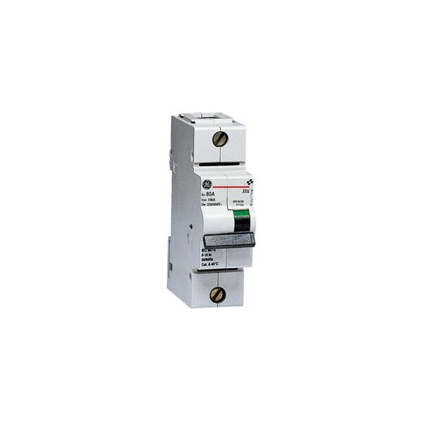 Disjoncteur Hti100 General Electric 10kA 1P 100A 10-20 In - General Electric - 671553