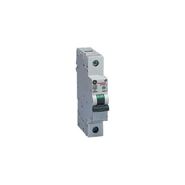 EP100 disjoncteur 10kA 1P C 20A - General Electric - 672252