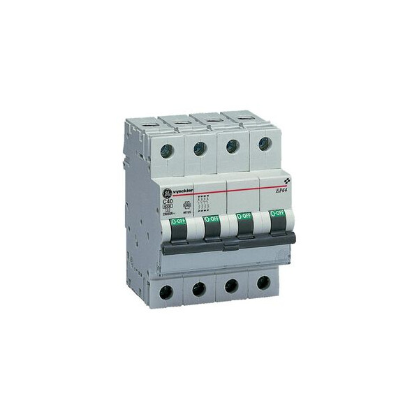 General Electric Disjoncteur EP60 - 6kA 4P C 32A - General Electric - 676115