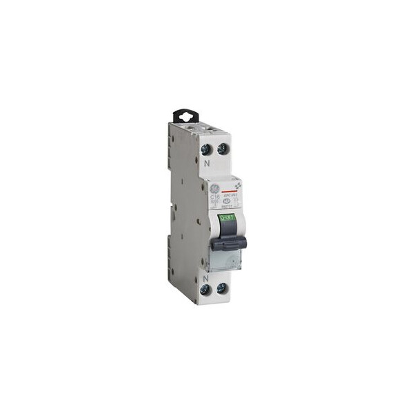 General Electric Disjoncteur UNIBIS Ph/N 6 kA Cbe C 16 A - General Electric - 692731