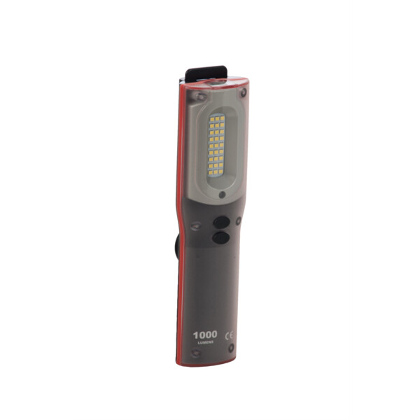 Lampe torche LED - 1000 lumen en front - 220 lumen en torche - sur batterie - Generix - 0232284