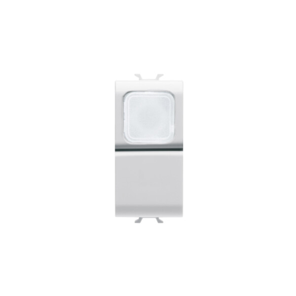 B-p 1m 1p No 16a Voyant Transp. Blanc - Gewiss - GW10144
