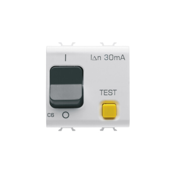 Disj. Diff. 1p+n C6 30ma 230v Ca 3ka Bl - Gewiss - GW10483