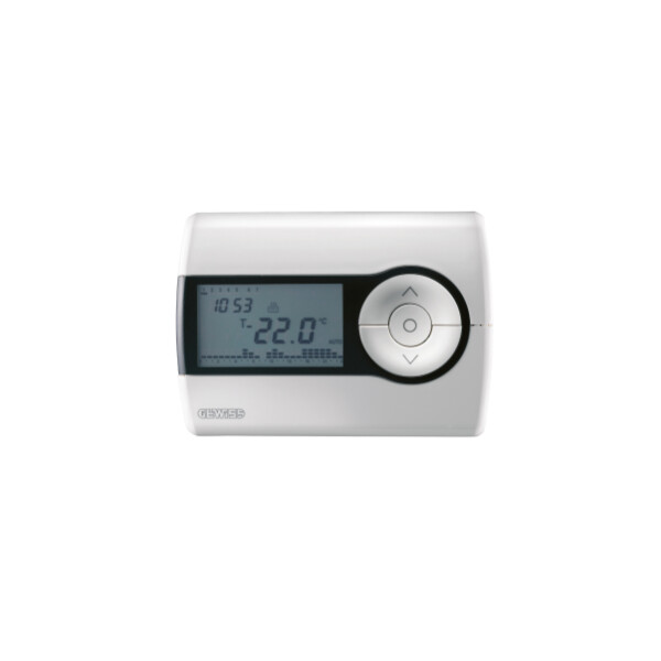 Thermostat Pr. En Saillie À Batterie Bl - Gewiss - GW10701