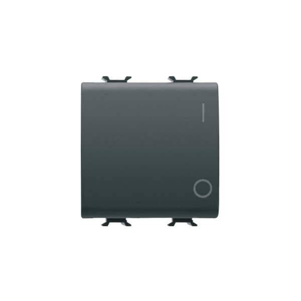 Inter. 2m 2p 16ax C. Rapide Noir - Gewiss - GW12034F