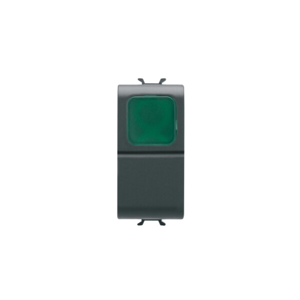 B-p 1m 1p No 16a Voyant Vert Noir - Gewiss - GW12142
