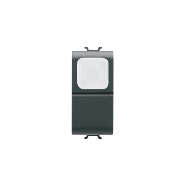 B-p 1m 1p No 16a Voyant Transparent Noir - Gewiss - GW12144