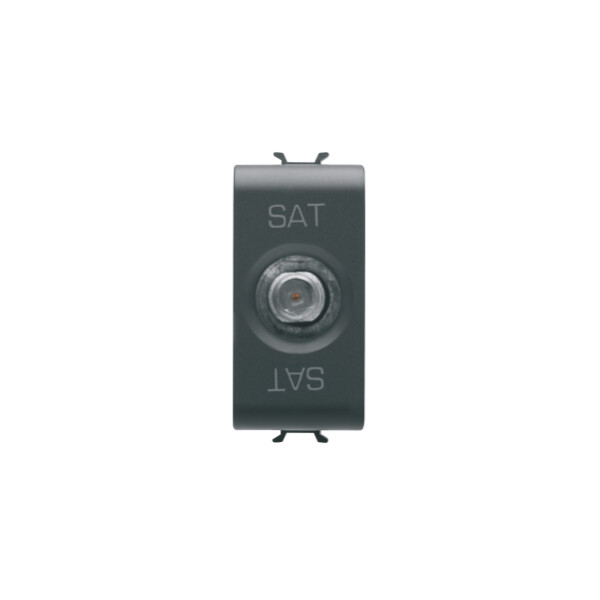 Pr. Tv/sat 1m Pass. 5db Connec. F-fem N - Gewiss - GW12372