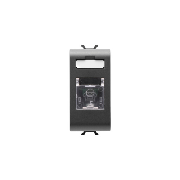 Connecteur Telephonique Rj11 1m Noir - Gewiss - GW12401