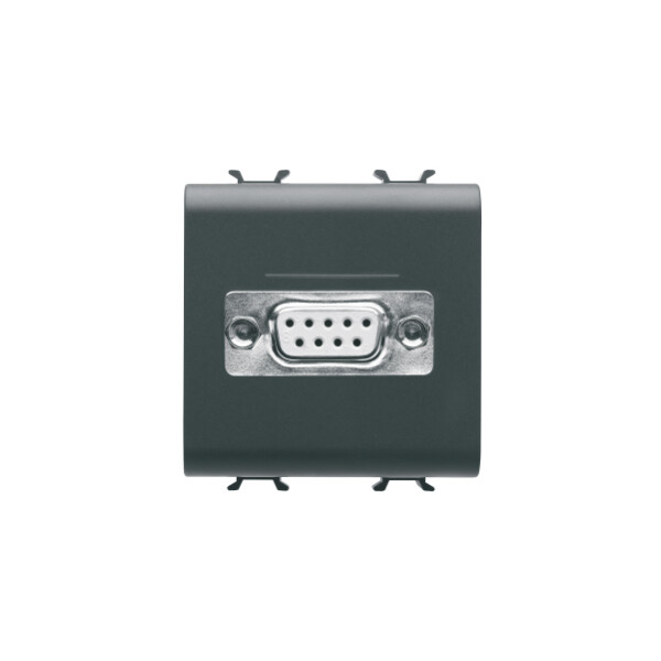 Connecteur Sub-d 9 Contacts 2m Noir - Gewiss - GW12441