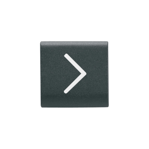 Touche Interchangeable 'fleche H' Noir - Gewiss - GW12546