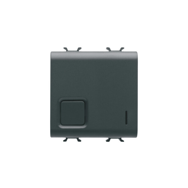 Temporisateur À Relais 2m 16a Noir - Gewiss - GW12582