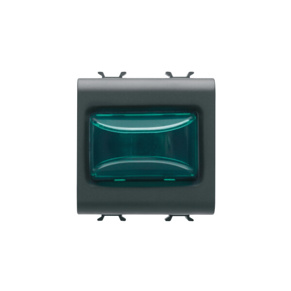 Voyant Saillant Vert 3w 2m Noir - Gewiss - GW12632