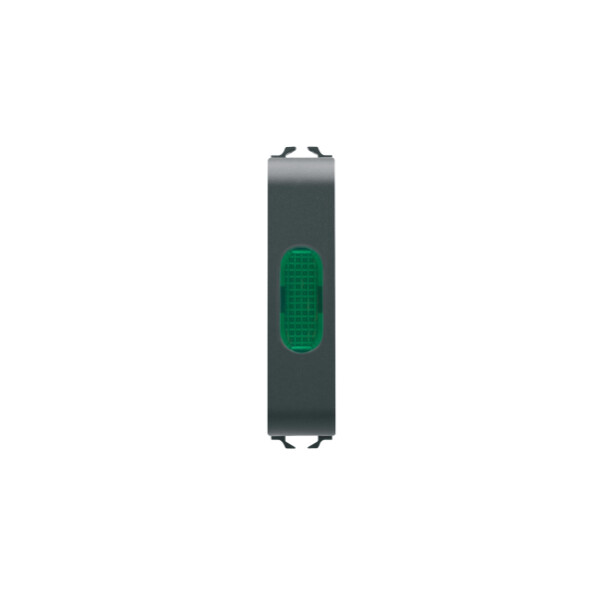 Voyant De Sign. Vert 1/2m Noir - Gewiss - GW12642