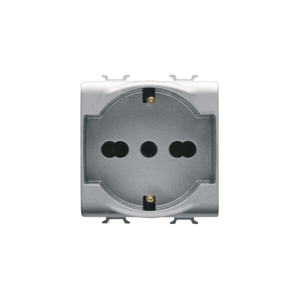 Prise 2m 2p+t 16a Biv.p30-17 Std I/dtit - Gewiss - GW14204
